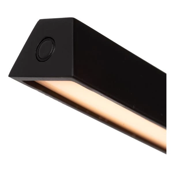 Lucide LAVALE - Lampe de table - LED Dim. - 1x3W 2700K - Noir - détail 3